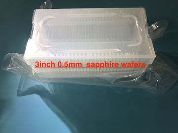 Good price 76.2mm Al2O3 Crystal Sapphire Substrate 2 4 6 Inch SSP DSP 0.5mm C - Axis online