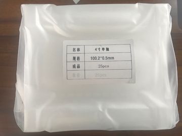 Good price 100mm Sapphire Substrate 4 Inch Al2O3 0.5mm C - Axis Thickness Customized online