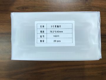 Good price 2 3 4 Inch Sapphire Wafers For Optical Thickness 400um Dsp Zero Degree online