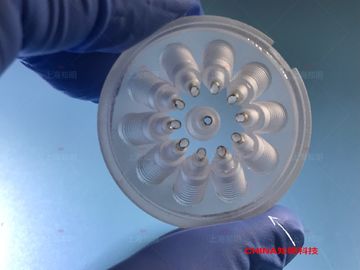 Good price Transparent Sapphire Glass Liquid Valve Screw Thread Hole Customized Shape online