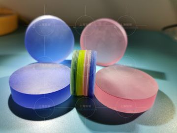 Good price Customized Size Laser Color Sapphire Crystal For laser rods and color Watch Glass Case online