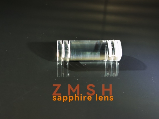 Good price Monocrystalline Al2O3 Sapphire Crylinder Rod Lens With Groove online
