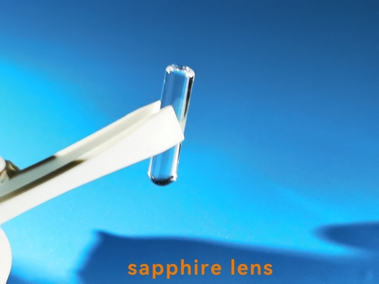 Good price All Surface Polished Sapphire Optical Windows Crylinder Rod Lens With Plunger Stick online
