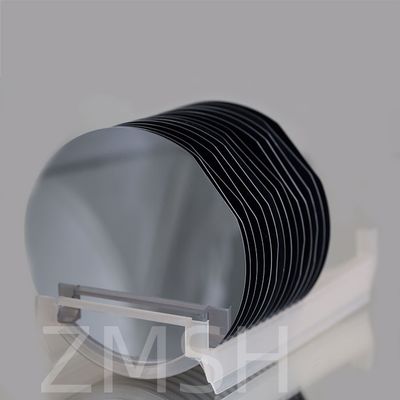 8inch GaN-on-Si Epitaxy Wafer 110 111 110 N Type P Type Customization ...