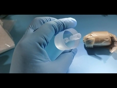 sapphire shaped customized 99.999%Al2O3 tube glass