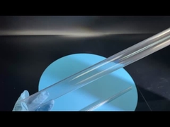 Sapphire Glass Tube Cylinder Lens Tube / Rod High Temperature