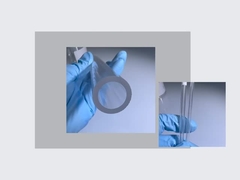 Single Crystal Sapphire Tubes And Rods Grown Fine Ground And Polished Surface