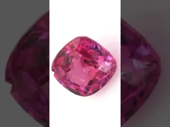 Coral / Rose Pink Sapphire Raw / Roughgem Crystal Lab Made For Jewelry Accessories