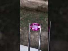 Coral / Rose Pink Sapphire Raw / Roughgem Crystal Lab Made For Jewelry Accessories