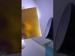 Yellow Sapphire Raw Material Lab-Created  for Jewelry Manufacturing