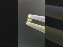 Through-Hole Transparent Sapphire Components