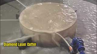 Green Laser Cuts Diamonds Precisely