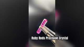 Ruby Rods High Performance Crystal